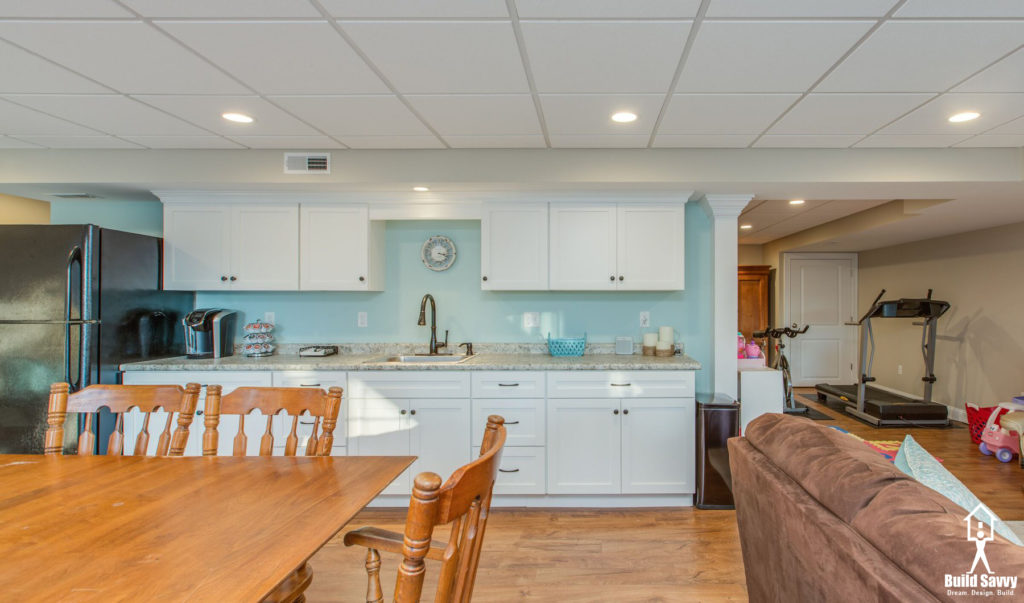 Finished Basement Remodeling Project Gallery in Bedford, NH