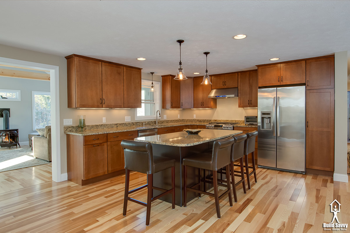 Kitchen Renovation & Family Room Renovation in Auburn, NH