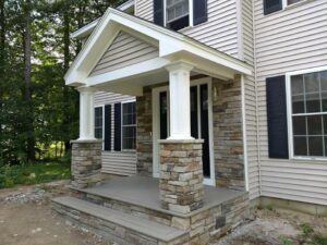 Front entry remodel project