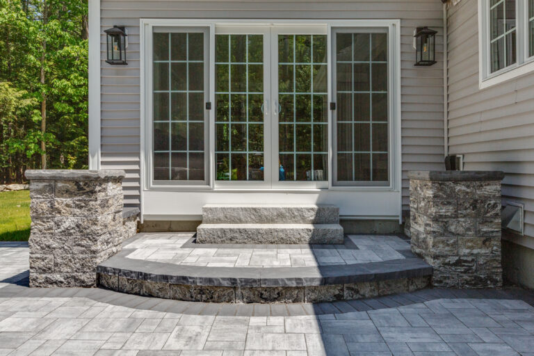 front entry way of Bow NH project