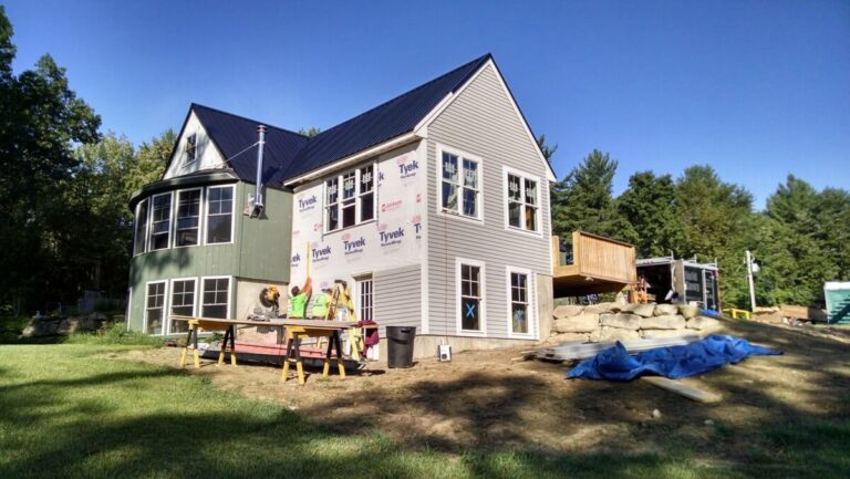 brookline home addition project progress